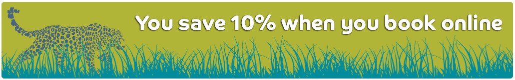 you save 10% when you book online